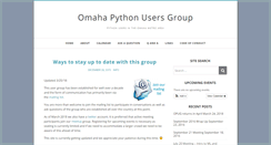 Desktop Screenshot of omahapython.org